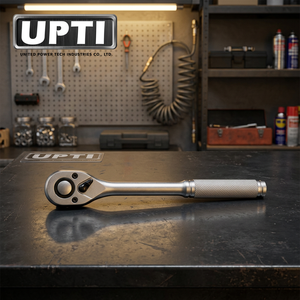 Poignée à cliquet de haute qualité fabriquée à Taïwan, 1/4'' de diamètre, 72 dents, à dégagement rapide, finition polie - Product Image 2
