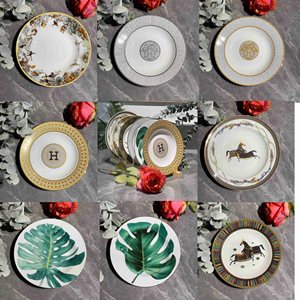 <span class=keywords><strong>Assiette</strong></span> classique la plus vendue en porcelaine fine, style occidental, plat peu profond, <span class=keywords><strong>grande</strong></span> <span class=keywords><strong>assiette</strong></span> plate, plat de service - Product Image 2