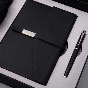 A5 <b>Notebook</b> 5-Fold Pocket Umbrella & Ballpoint Pen Gift Box <b>Set</b> Summer Gift Custom Logo - Product Image 3