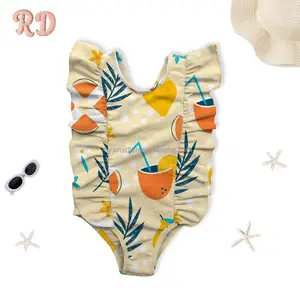 YiWu RuiDian OEM High Quality Sample Custom Wholesale New Girls Swimwear Baby Kids Swimwear Clothing Kids Clothing