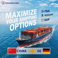 Transitaire maritime DDP Amazon FBA le moins cher, service logistique porte-à-porte, agent d'expédition de la Chine vers l'Allemagne