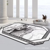 Une usine chinoise vend des tapis 3d imprimés numériquement en velours cristal de grandes tailles, tapis et cugs lavables en machine
