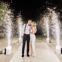 Machine à effets spéciaux pour mariage : Mini feux d'artifice électroniques, jet électronique pour ambiance scénique, télécommande