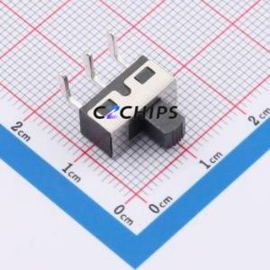 SS12D10G5-WJ Slide Switch Through hole Component (THT) Switch Single Pole Double Throw Rectangle Pin Header PC Pin 12.7mm - Product Image 1