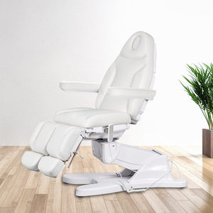 Cama de Belleza Eléctrica Dongpin G902C, Silla de Masaje de Cuero PU con Altura Ajustable, Uso Comercial - Product Image 1