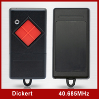 Control Remoto Universal de Alta Calidad de 40.685MHz para Abridores de Puertas de Garaje DICKERT, Transmisor Portátil Directo de Fábrica