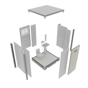 Toilet seluler luar ruangan portabel untuk acara mewah portabel Toilet kabin sempurna untuk acara & umum - Product Image 6