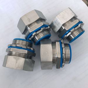 ข้อต่อท่อสแตนเลส Ml ขนาด 12-100 มม. สำหรับป้องกันสายไฟฟ้า แบบแข็ง พร้อมซีลสีน้ำเงิน - Product Image 4