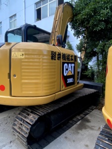 Excavatrice CAT 306E d'occasion, excavatrice sur chenilles CAT 306E de 6 tonnes, d'origine, avec certifications EPA et CE, mini-excavatrice agricole Caterpillar 306E2. - Product Image 4