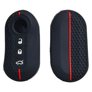 SKM Cover per Chiave <span class=keywords><strong>Auto</strong></span> in Silicone Antigraffio alla Moda, Adatta per Palio Dot Panda Lancia Musa <span class=keywords><strong>Grande</strong></span> <span class=keywords><strong>Punto</strong></span> - Product Image 2