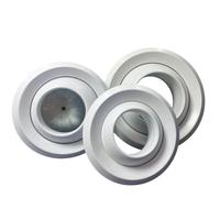 Grille de climatisation centrale en alliage d'aluminium Diffuseur de plafond réglable Hvac Round Vent Jet Diffuser