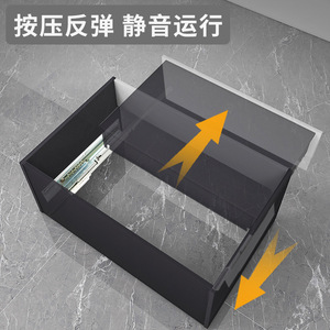 <b>Drawer</b> <b>Slide</b> Riser Height Increasing Footrest Modern Kitchen Cabinet Accessory Cold Rolled Steel Hardware for Home Use - Product Image 4