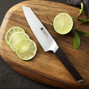 Cuchillo de Cocina de Acero Inoxidable Alemán de Alta Calidad, 5 Pulgadas, Mango de Madera, para Restaurantes y Hoteles - Product Image 1