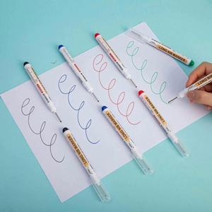 Juego de Marcadores Permanentes de Punta Larga de 1 mm para Trabajos en Madera con Tinta Inodora, 4 Colores - Product Image 2