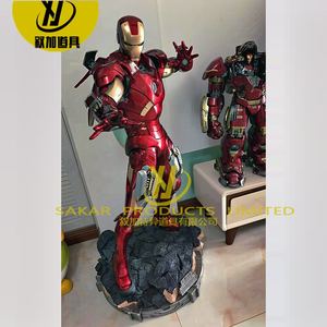Figura de Acción de Alta Calidad de Iron Man, Escultura de Personaje de Dibujos Animados, Decoración de Resina, Modelo Gk, Colección <span class=keywords><strong>Marvel</strong></span> - Product Image 5