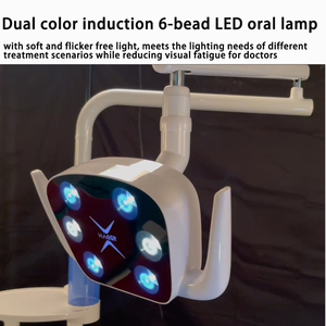 Sillón Dental Eléctrico con Lámpara LED, Escupidera Giratoria, Asiento con Memoria y Calentador <span class=keywords><strong>de</strong></span> Agua para Clínica Dental - Product Image 5