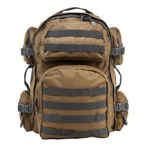 กระเป๋าเป้สะพายหลังแบบยุทธวิธี 45 ลิตร กันน้ำ ระบบ MOLLE สำหรับกิจกรรมกลางแจ้ง เดินป่า ตั้งแคมป์  กระเป๋าเป้แบบ Assault  พร้อมโลโก้โรงงาน อุปกรณ์เอาตัวรอดสำหรับกีฬา - Product Image 3