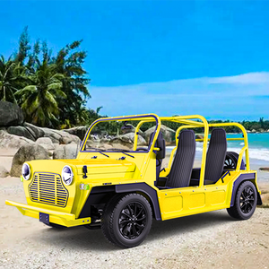 Low Speed Electric Moke Car With Touch Screen Sightseeing Vehicle <strong>Mini</strong> Moke Electric <strong>Jeep</strong> - Product Image 1