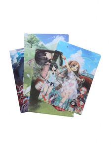 Carpeta de Archivo Transparente en Forma de L, Personalizada, de Plástico PP/PVC A4, para Suministros de Oficina - Product Image 2