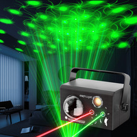 Projecteur de scène portable 3-en-1 en gros avec 72 motifs, effets laser, lumières de fête DJ Disco, indice IP33, blanc neutre 4100K