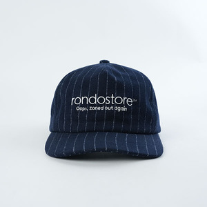 Gorra Snapback Personalizada con Logotipo Bordado, Mezcla de Lana a Rayas, Estilo Vintage, Sin Estructura, para Hombre y Mujer, Gorras de Moda Urbana al por Mayor - Product Image 3