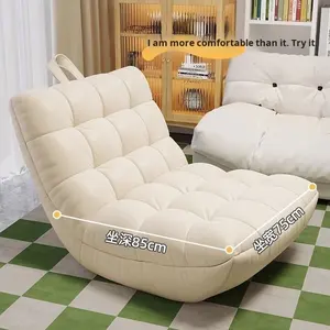 Divano Moderno Relax, Divano a Forma di Bruco, Poltrona <span class=keywords><strong>Sacco</strong></span> per Soggiorno, Tatami, Balcone, Sedia Lounge - Product Image 3