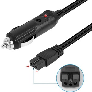 สายไฟ 2x16AWG 1.3M พร้อมปลั๊กจุดบุหรี่สำหรับใช้ในรถยนต์ - Product Image 1