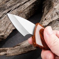 Razor Sharp Mini opvouwbaar zakmes, hoogwaardig roestvrijstalen mes EDC-gereedschap, betrouwbaar voor gebruik tijdens kamperen, wandelen en overleven