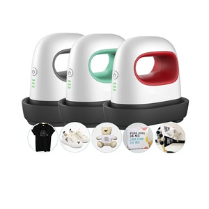 Nueva tecnología promocional <span class=keywords><strong>gadgets</strong></span> electrónico mini pequeña prensa de calor Impresión de logotipos máquina de sellado herramienta para camiseta zapatos sombrero HTV hierro - Product Image 1