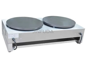 Crêpière électrique professionnelle double/simple en acier inoxydable antiadhésive Grace - Product Image 6