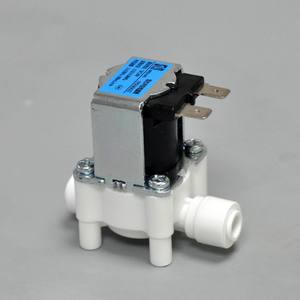 Válvula solenoide Meishuo de 24V CC para purificador de agua, sistema de ósmosis inversa, conexión rápida, válvula de control de aguas residuales YPQ-188 F-003 - Product Image 1
