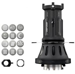 Snoot optique conique Bowens pour éclairage <span class=keywords><strong>photo</strong></span>, lumière LED pour <span class=keywords><strong>effets</strong></span> spéciaux en photographie artistique - Product Image 1