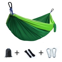Hamac de camping extérieur 300 kg, simple ou double, portable, pour voyage, balançoire de jardin, chaise de relaxation