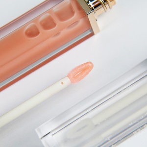 Brillo de labios brillante con tapa de diamante dorado personalizado, caja de embalaje con tapa abatible, venta al por mayor, brillo de labios vegano con etiqueta privada a granel - Product Image 5