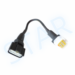 Certificcertified OEM kabel kustom Harness Molex MX150 6 Pin konektor perempuan ke frikawa 6 Pin konektor perempuan FW-C-6F-B - Product Image 2