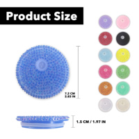 Coloré miroitant paillettes 16oz 20oz verre gobelet couverture de remplacement Durable strass Bling acrylique couvercles anti-déversement Portable