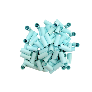 Light <b>Blue</b> <b>Paper</b> Cones Decorative Tassel Fringe <b>Rolling</b> Tubes for Craft Projects - Product Image 1
