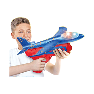 Chengji Electronic Airplane Launcher LED Foam Glider 2 Flight Mode Outdoor Sports Toy Pistol <strong>Gun</strong> 14+ Gifts - Product Image 2