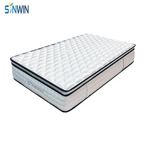 Colchón de Lujo Euro Top con Resortes Ensacados Avanzados y Espuma Viscoelástica con Contorno Corporal - Product Image 1