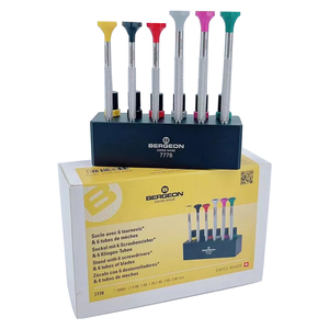 <span class=keywords><strong>Kit</strong></span> di riparazione orologio sei cacciaviti Set cacciavite orologiai strumento di riparazione della tabella degli strumenti - Product Image 1
