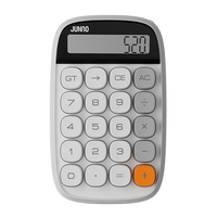 Kalkulator elektronik JUNNO desain baru JN-660 meja keuangan efisien 10 digit Desktop kalkulator