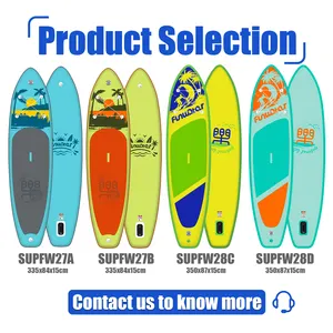 Funwater Vietnam Dropshipping Surfboard Big Size Sup Board Wakeboard Paddleboard Sub Boards Opblaasbare Paddle Board Sup