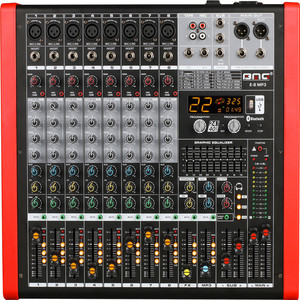 Mezclador de Audio BMG E-16 MP3 de 16 Canales con Consola USB, Depuración de Sonido, Producción Musical, Uso Profesional en Escenarios - Product Image 5