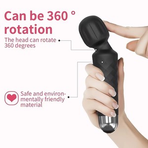 Masajeador Eléctrico Recargable de Mano para Mujer, Impermeable, Multivelocidad, para Todo el Cuerpo, Alivio del Cuello, Masaje Personal de Piernas, Herramienta de Relajación - Product Image 5