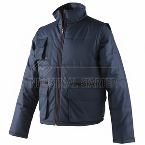 Vestes carrées bleues pour hommes Industrial Starter - Product Image 1
