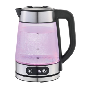 1.8L Cordless Electric Glass Tea Pot 2200W <strong>Kettle</strong> with Fast Temperature Control and Automatic Shut for Kitchen or Hotel Use - Product Image 3