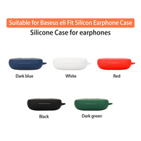 Étui de protection en silicone pour écouteurs Baseus Bowie M1/Bowie M2/Bowie M3/Bowie M2 +/Bowie M2S/Bowie M2s Pro (écouteurs non inclus)