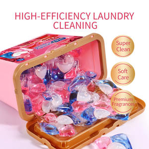 Capsules de <span class=keywords><strong>lessive</strong></span> 3-en-1 en gel naturel, haute performance, pour vêtements, approvisionnement en vrac - Product Image 4
