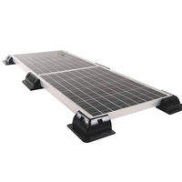 Support de panneau solaire en ABS en gros, support de panneau PV en plastique, système de montage solaire pour voiture et yacht