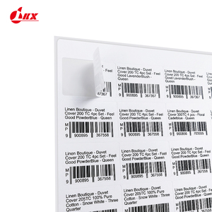 <b>A4</b> Size Printable Self Adhesive Label Sheets Custom Logo Die Cut <b>A4</b> Packaging Stickers For Office Shipping - Product Image 2